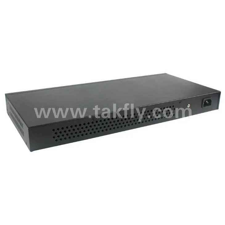 10/100/1000m 2 SFP 24 Port Gigabit Fiber Optic Ethernet Switch