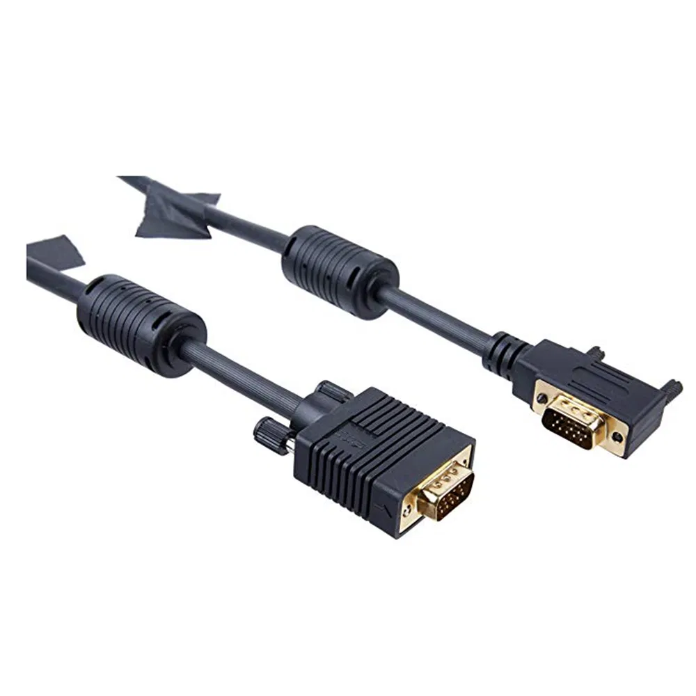 10m/30FT Double Shielding HD15pin 3+6 LCD VGA Cable