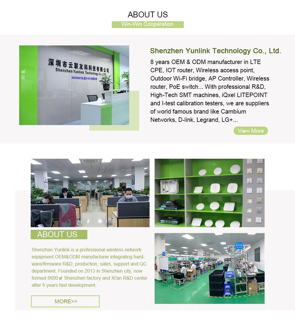 1200Mbps 4G LTE Router Comply with IEEE 802.11b/G/N/AC Standard with SIM Card Slot