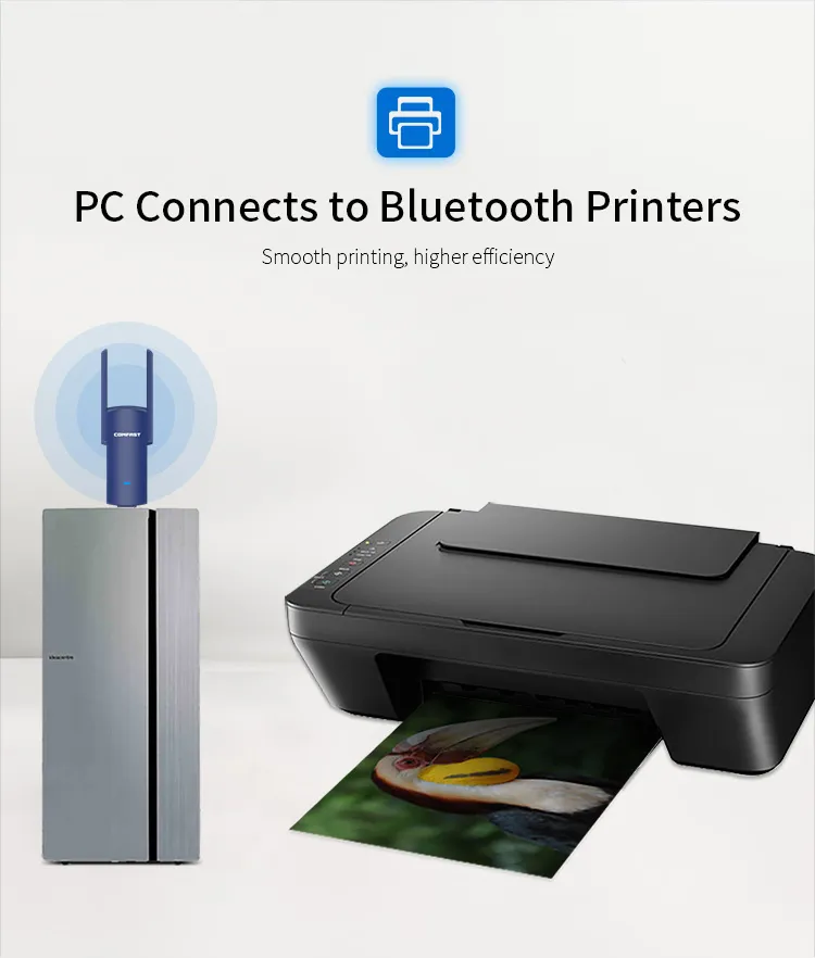 1200Mbps Comfast CF-927bf Support OEM WiFi 802.11 B/G/N/AC Bt Dongle Wireless USB WiFi Adapter