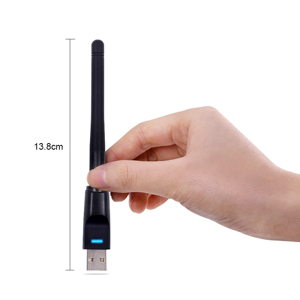 150Mbps Mt7601 Wireless Network Card Mini USB WiFi Dongle Adapter LAN Wi-Fi Receiver