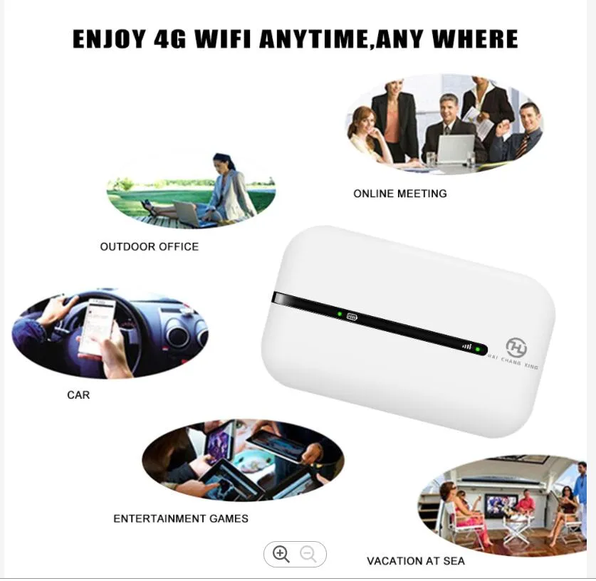 2021 New Model Wholesale Products OEM ODM Support 4G LTE Wireless Mobile Mini WiFi Router