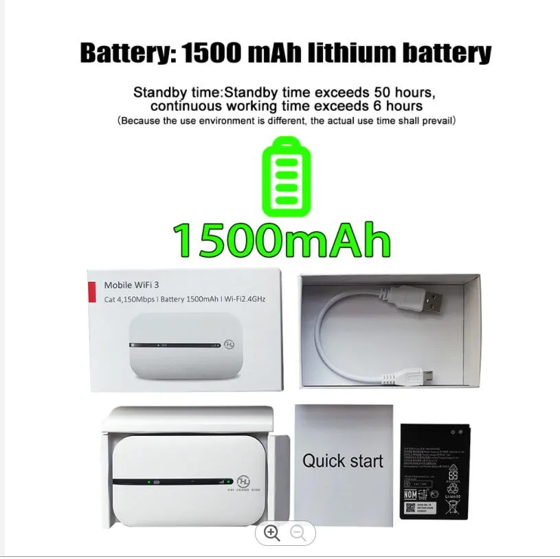 2021 New Model Wholesale Products OEM ODM Support 4G LTE Wireless Mobile Mini WiFi Router