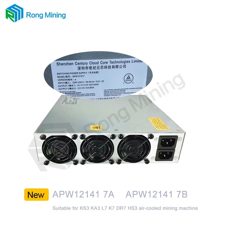 What Makes Mining Machine Power Supplies APW121417a b Essential for Modern Crypto Mining?