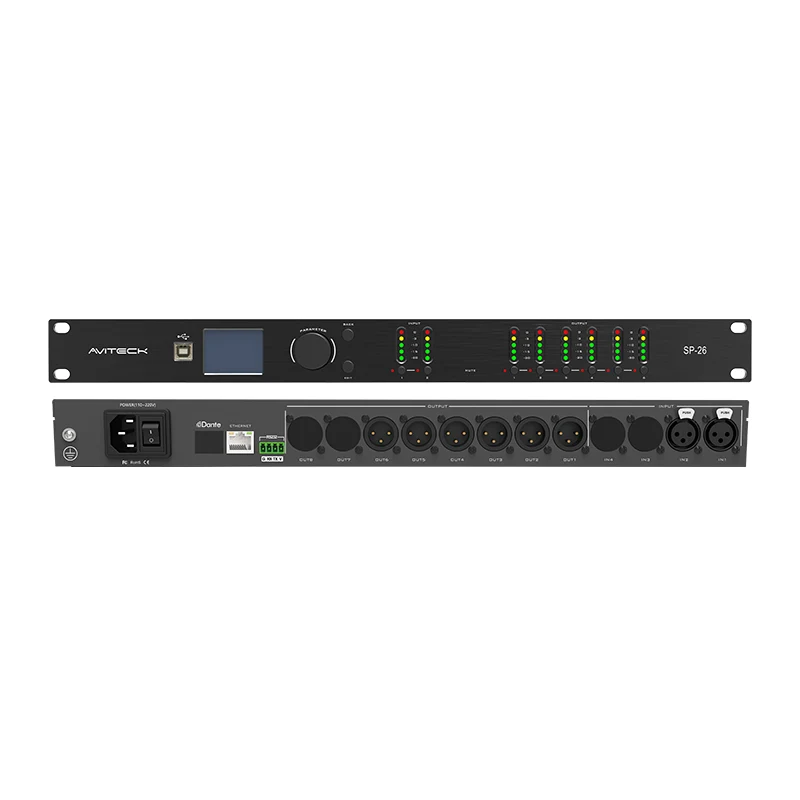 How Can a 2in 6out Speaker Management Processor Elevate Your Audio Setup?