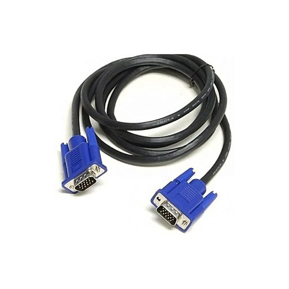 25cm Male to Male Full 15pin VGA D-SUB RGB Short Video Cord Cable