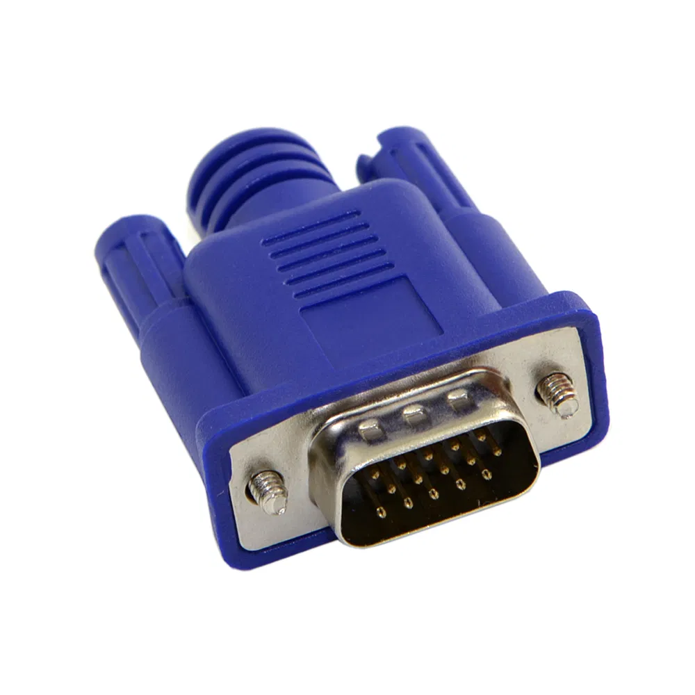 25cm Male to Male Full 15pin VGA D-SUB RGB Short Video Cord Cable