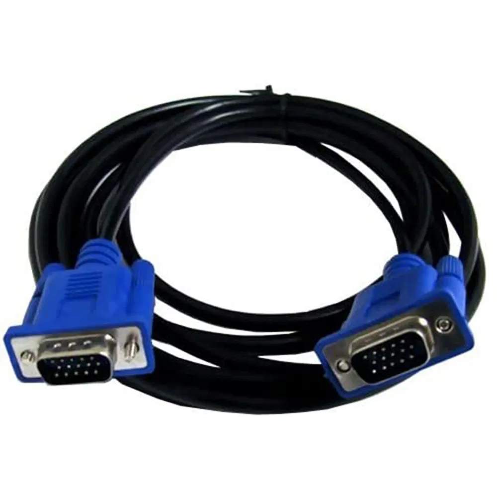 25cm Male to Male Full 15pin VGA D-SUB RGB Short Video Cord Cable