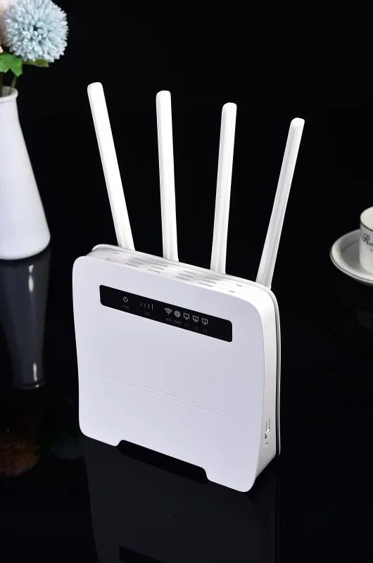 300Mbps WiFi Routers 4G LTE CPE Mobile Router with LAN Port Support SIM Card Portable Wireless Router WiFi 4G Router
