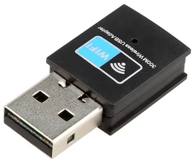 300Mbps Wireless Mini USB Router WiFi Adapter
