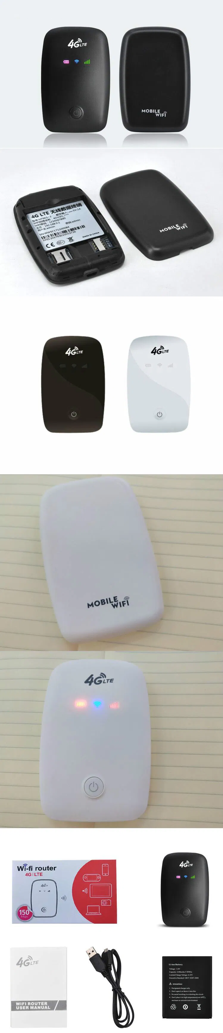 4G Lte Pocket WiFi Wireless Router Hotspot Support B1/B3/B7//B8/B20