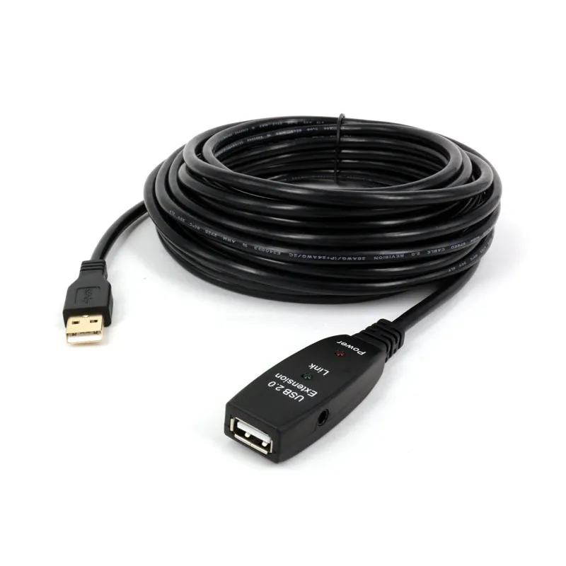 5m 10m 15m USB Extension Cable USB3.0 Active Repeater a Male to Female Long Cables with Signal Booster