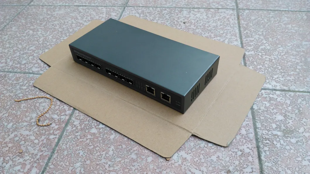 8 Giga SFP+2tx Fiber Switch10/100/1000Mbps (TS0802G)