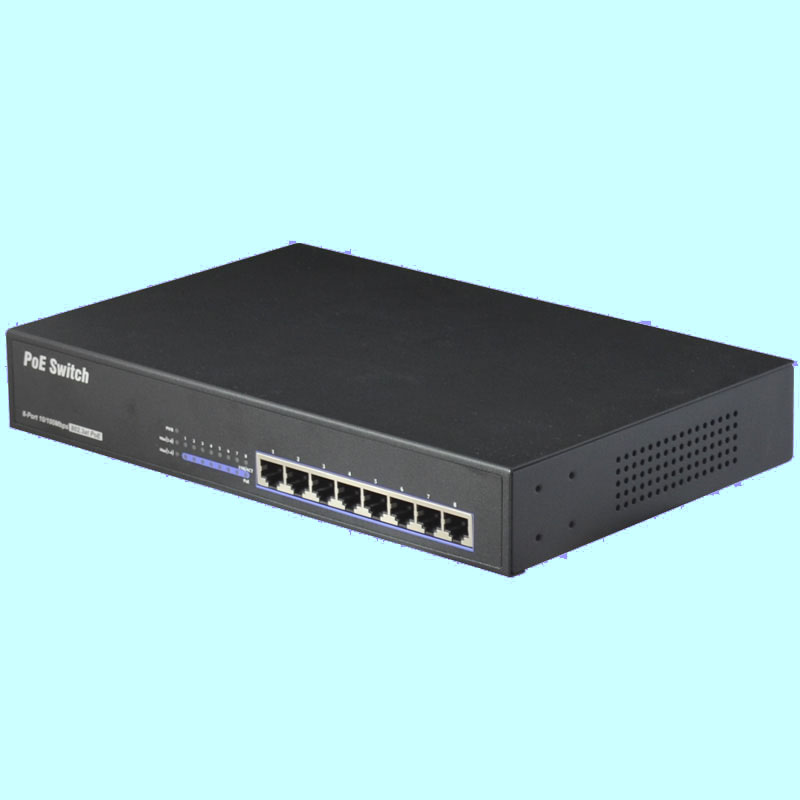 8 Port 10/100m Poe Switch Include 4 Port PSE (TS0804F)