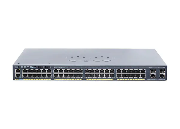 Brand New CISCO Catalyst 2960X 48 Port GigE 4 X 1G SFP, LAN Base Network Switch WS-C2960X-48TS-L