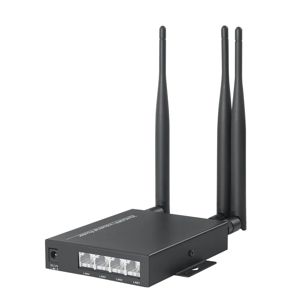 CCTV IP Camera Industrial 300m Wireless 3G 4G Router with SIM Card Slot External Antennas