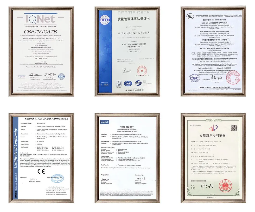 CE Certificate Industrial Cellular 4G LTE Routers with VPN WiFi a for Smart Self-Service Kiosk Solution