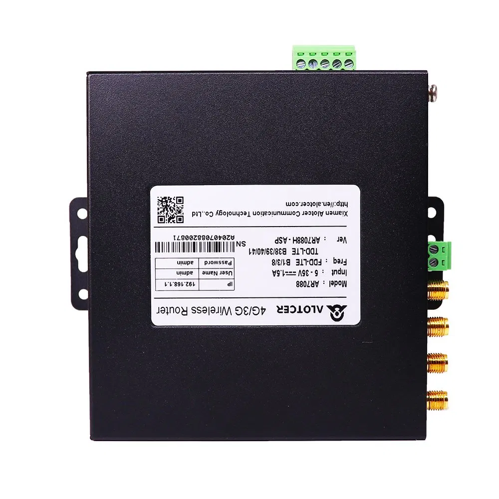 CE Certificate Industrial Cellular 4G LTE Routers with VPN WiFi a for Smart Self-Service Kiosk Solution