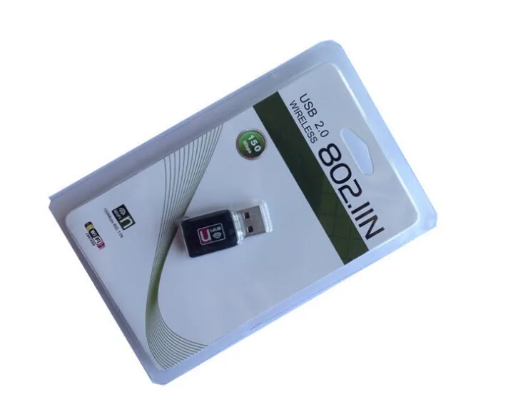 Ce RoHS Certification Rt5370 USB Dongle 150Mbps Wireless WiFi USB Adapter