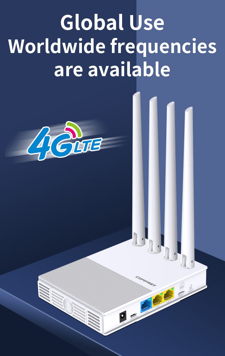 CF-E3 V3 4G LTE Wireless Router with SIM Card Slot OEM/ODM 4G Wireless Mobile Routers