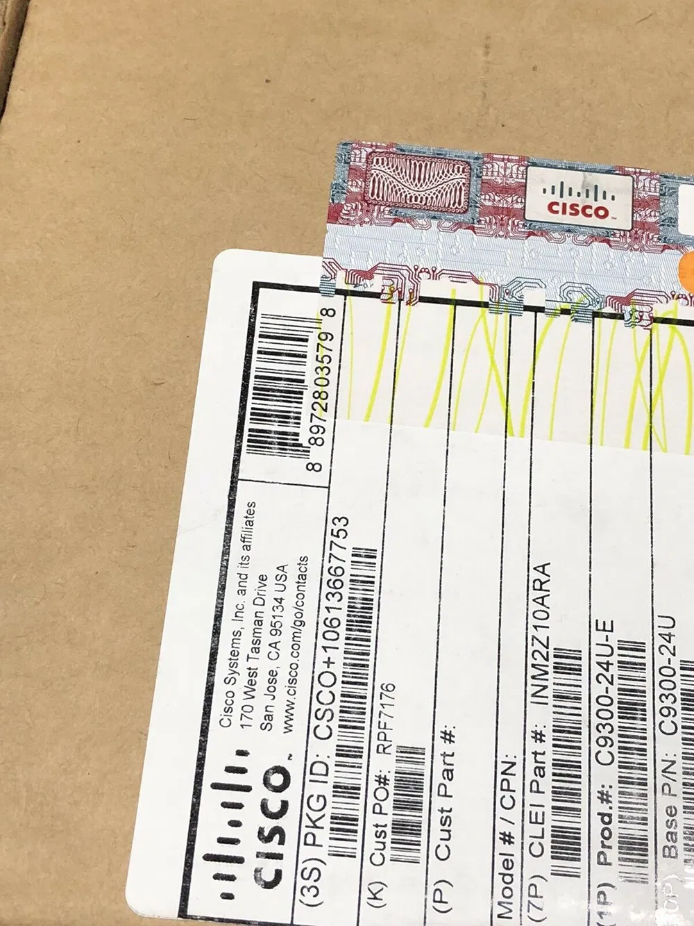 Cisco C9200-24p-a Catalyst 9200 24-Port Poe+, Network Advantage Switch