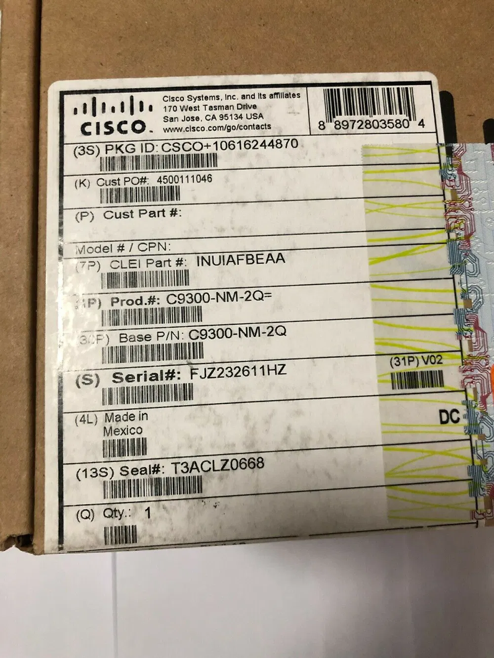 Cisco C9200-24p-a Catalyst 9200 24-Port Poe+, Network Advantage Switch