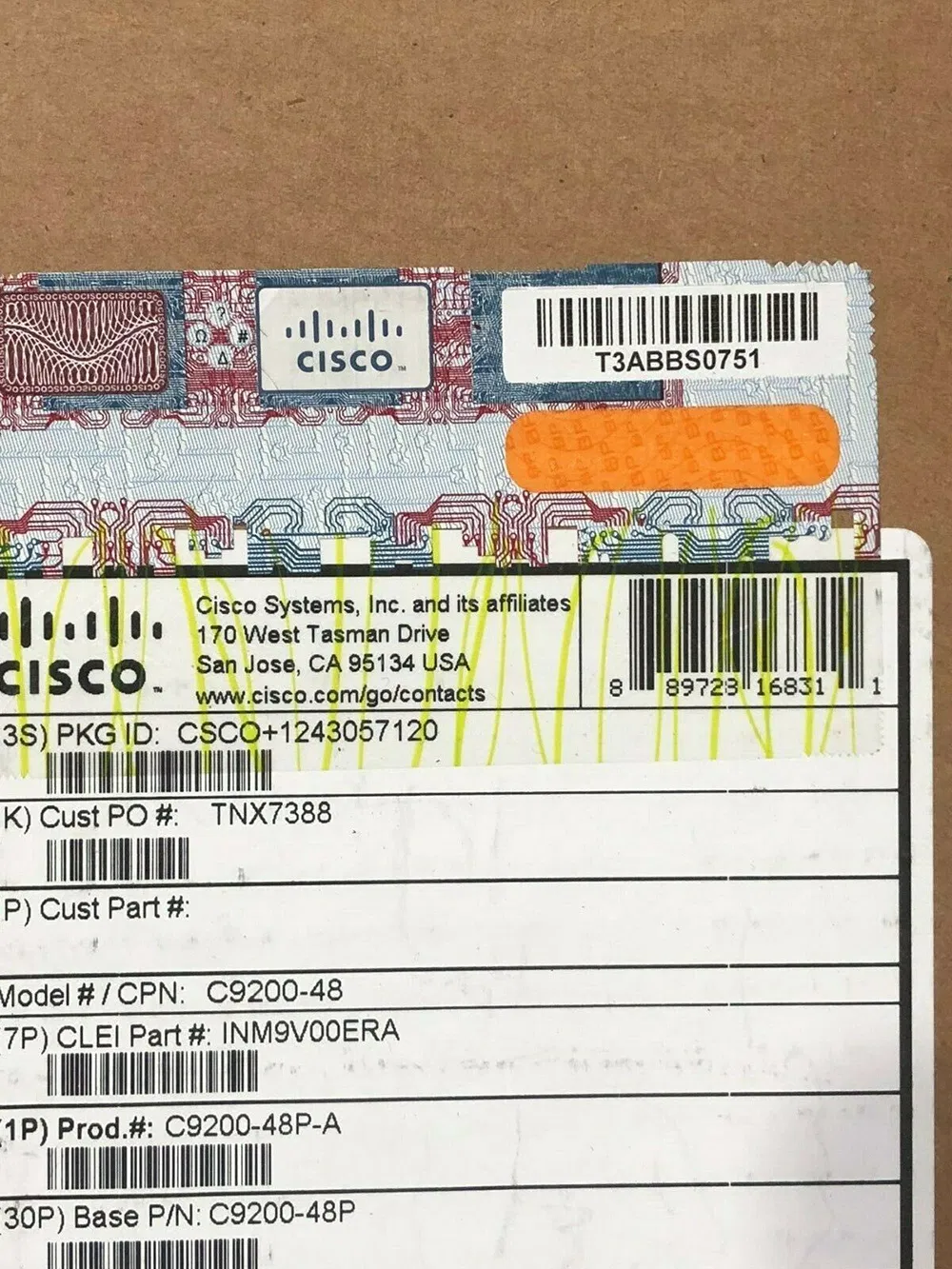Cisco C9200-48p-a Catalyst 9200 48-Port Poe+, Network Advantage Switch
