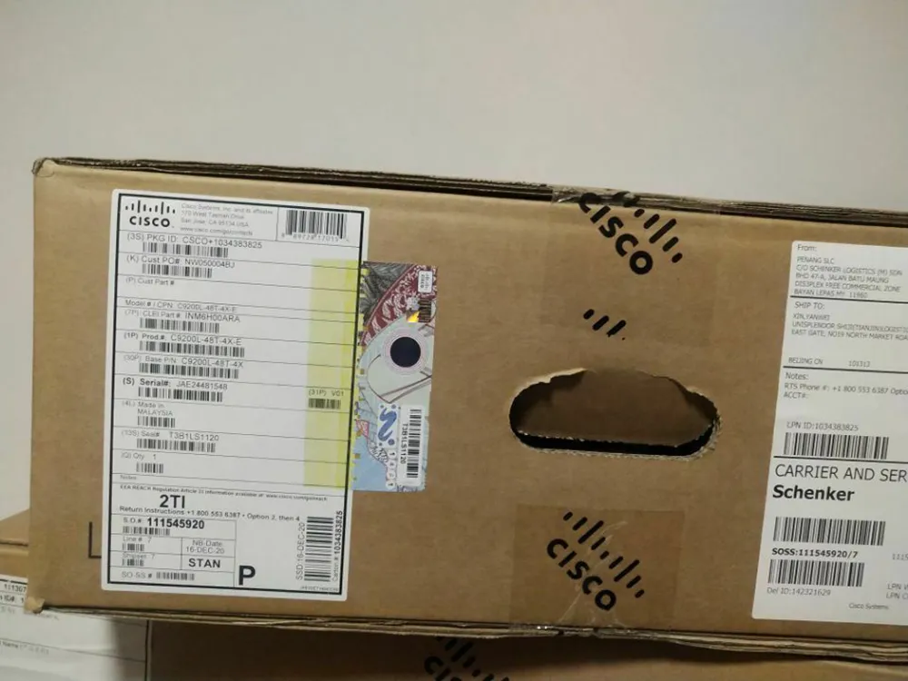 Cisco C9200-48p-a Catalyst 9200 48-Port Poe+, Network Advantage Switch