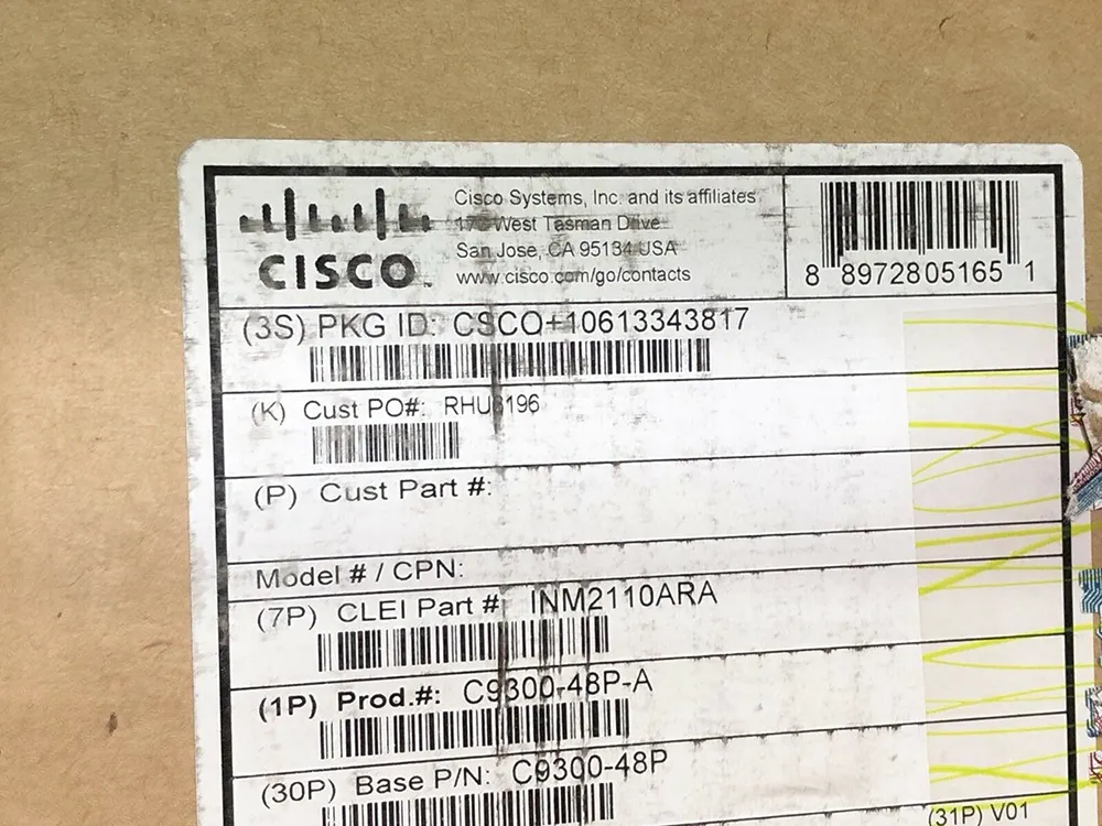 Cisco C9500-24q-a Catalyst 9500 24-Port 40g Switch, Network Advantage Switch