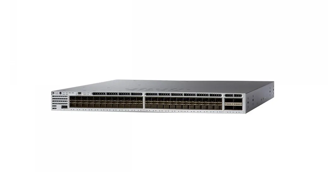 Cisco Catalyst 3850 Series Switches WS-C3850-48XS-E 48 Port 10G Fiber Switch IP Services