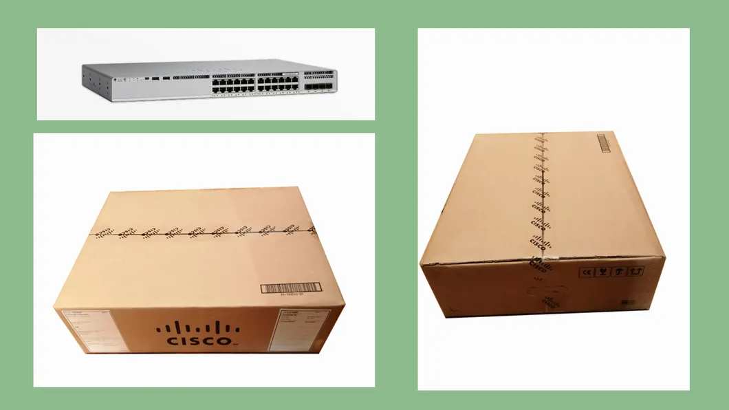 Cisco Catalyst 9200L Switch C9200L-24p-4G-a 24 Port Poe+ Switch