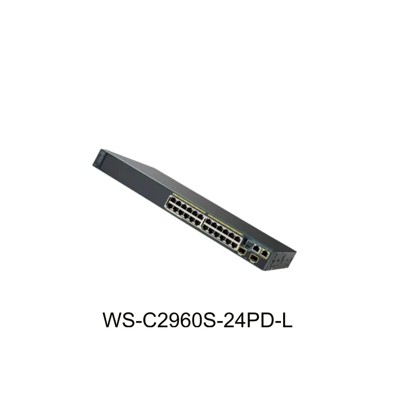 Cisco Catalyst Layer 2 WS -C2960S-24TD-L 2960S 24 GigE, 2 X 10G SFP+ LAN Base