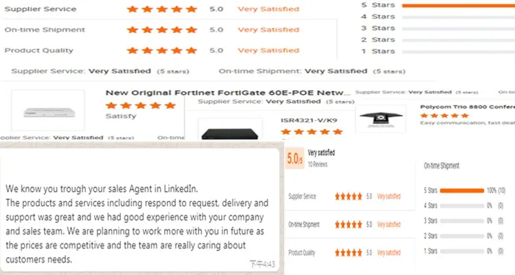 Cisco Network Switch WS-C3650-24PD-S Cisco Catalyst 3650 24 Port PoE 2X10G Uplink IP Base