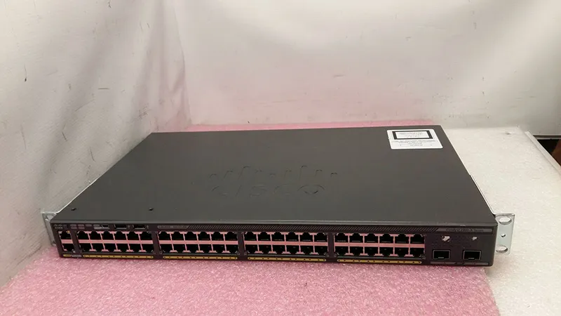 Cisco Ws-C2960X-48td-L Catalyst 2960-X 48 Gige, 2 X 10g SFP+, LAN Base Ethernet Switch