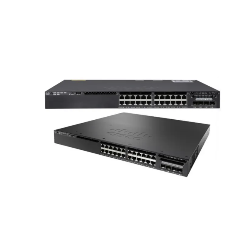 Cisco WS -C3650-24PD-L Network Switch Catalyst 3650 24 Port PoE 2X10G Uplink LAN Base