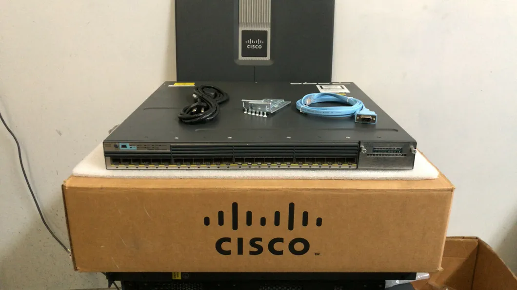 Cisco Ws-C3750X-24s-S Catalyst 3750X 24 Port Ge SFP IP Base Switch
