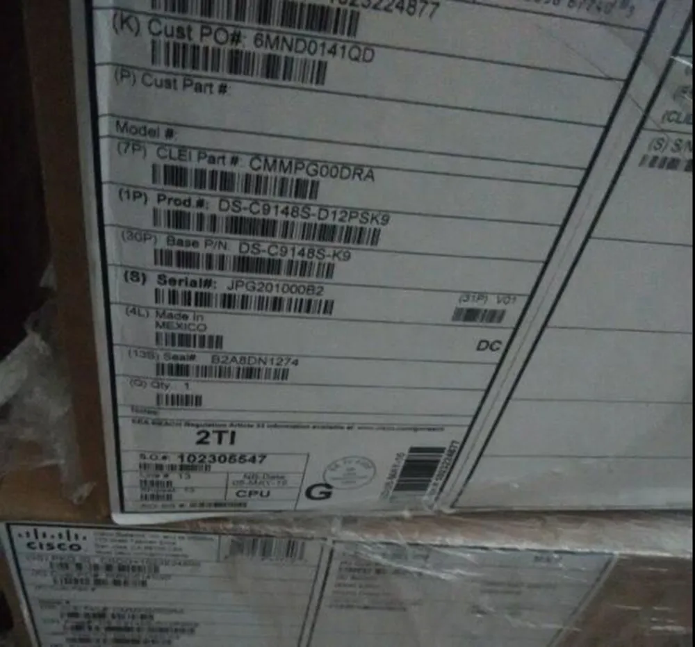 Cisco Ws-C4500X-24X-Ipb Catalyst 4500-X 24 Port 10g IP Base, Front-to-Back, No P/S Ethernet Switch