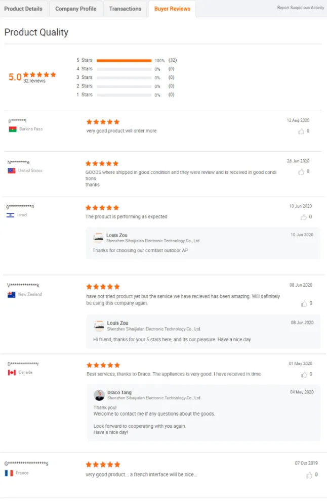 Comfast CF-Wu757f V2 150Mbps Rtl8188 WiFi Adapter USB WiFi Dongle with External Antenna