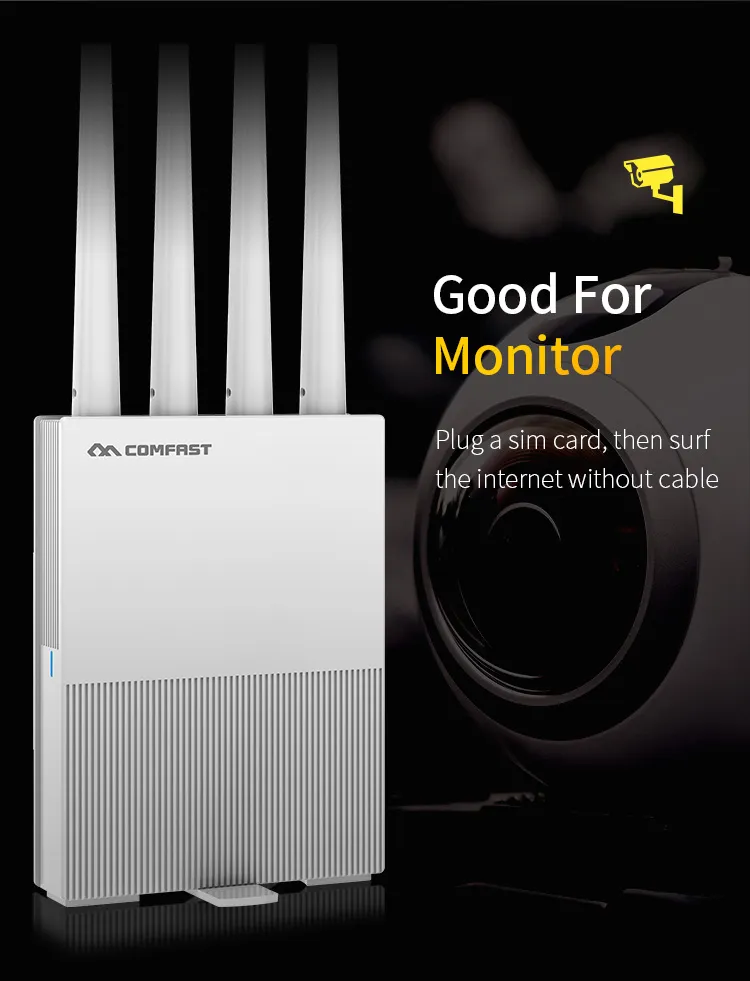 Comfast WiFi Hotspot 4G LTE Wireless Router Portable WiFi Router with SIM Card Slot
