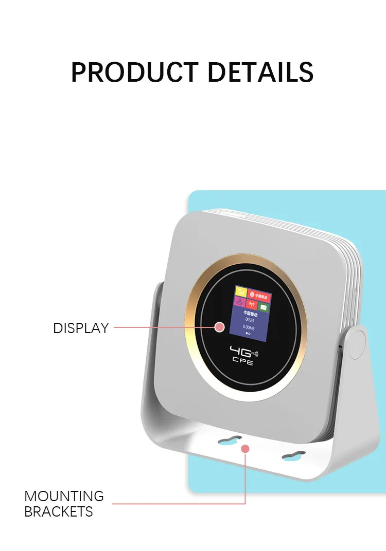Dual Band SIM Mobile WiFi Long Range WiFi Router with Card Slot