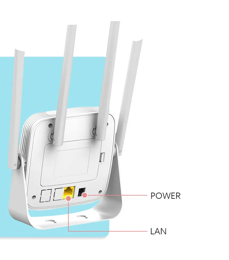 Dual Band SIM Mobile WiFi Long Range WiFi Router with Card Slot