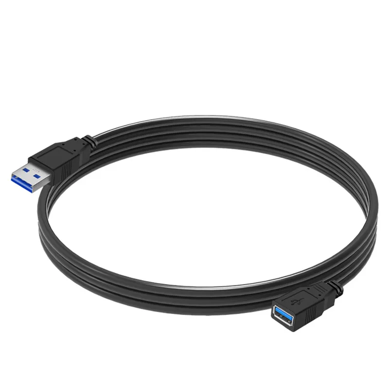 Fast Speed USB 3.0 Am to Af Extention Cable for Data Transfer and Charging 5gbps