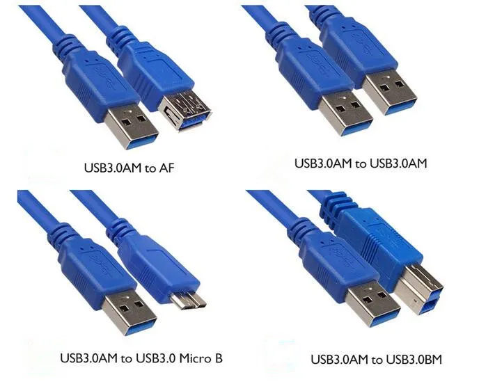 High Speed Quick Charge USB3.0 Am to Am Cable