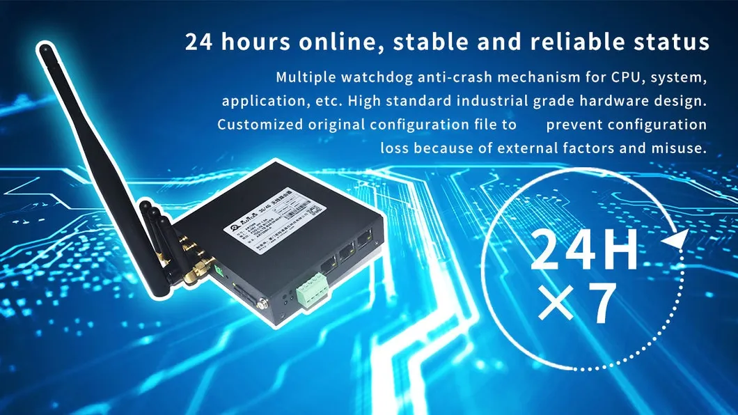 Hot Selling Industrial LTE Modem Ar7088h for Remote Monitoring for Hydraulic Press