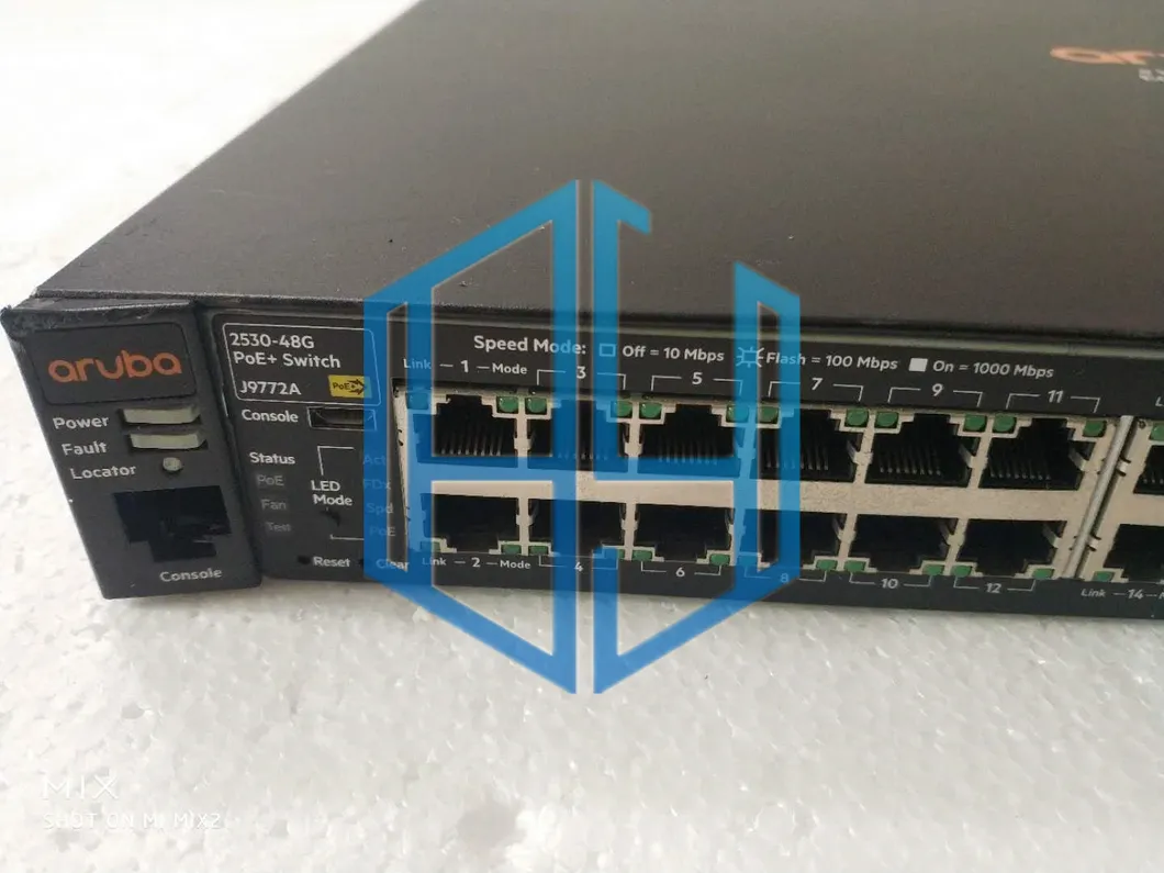 Hpe Aruba J9772A 2530-48g-Poe+ Switch 48-Port 10/100/1000 Poe+ 4