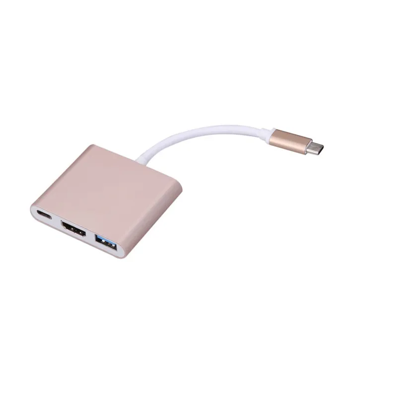 Hub Adapter Connector USB3.1 Type C to 3 Ports USB3.0 Female +1*USB3.1 Type-C Female +HD Female