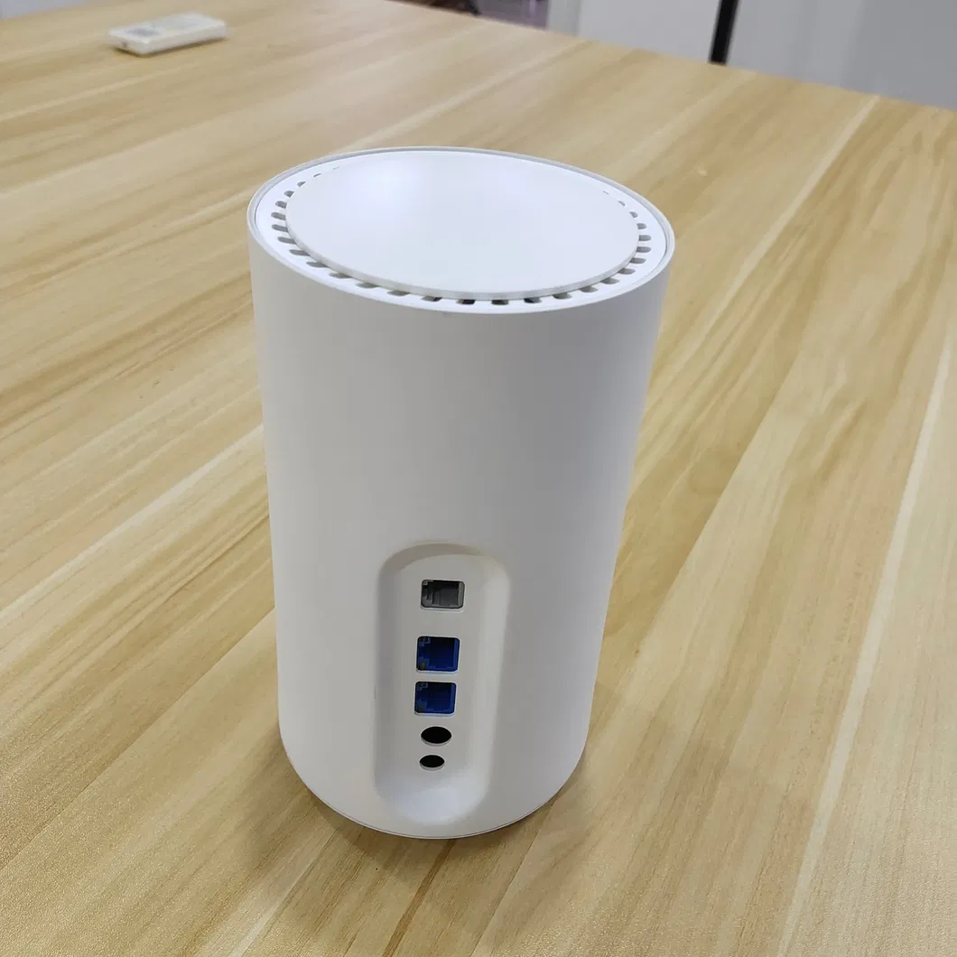 Indoor CPE 4G Router Using for Home WiFi with SIM Card Slot, Two LAN Ports (RJ45) and One Telephone Ports (RJ11)