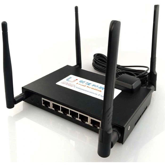 Industrial 4G Lte Router Support 802.11 B/G/N Cat4/CAT6 WiFi Network with Openwrt