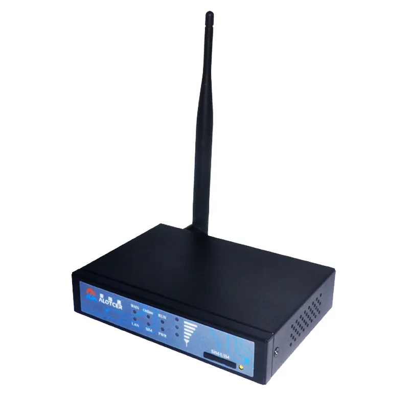 Iot Devices VPN Modem Router 4G SIM Industrial Cellular Router with Antenna