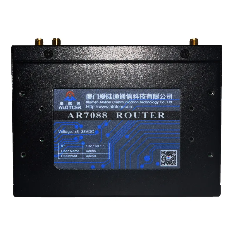 Iot Devices VPN Modem Router 4G SIM Industrial Cellular Router with Antenna